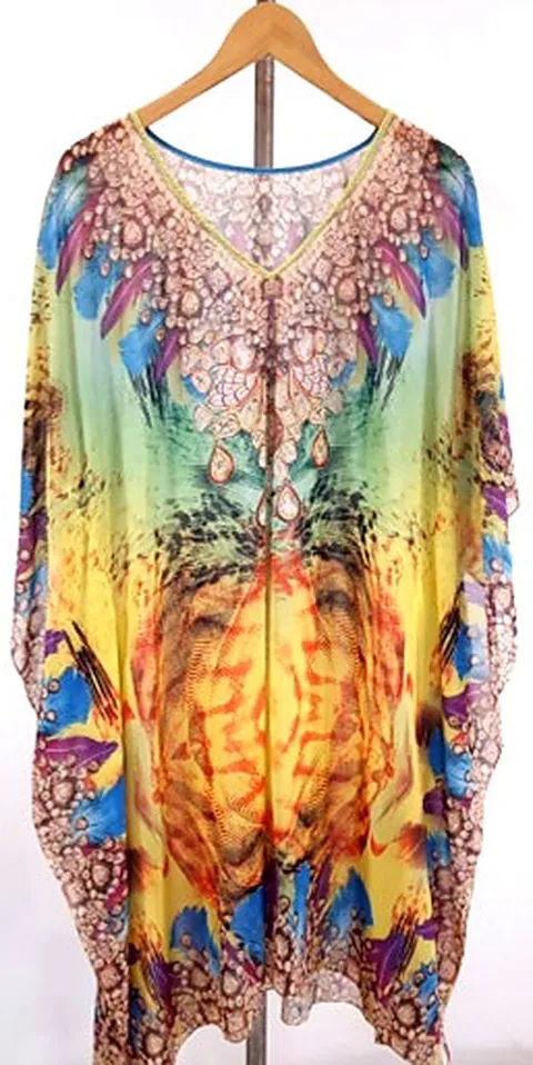 Printed kaftan